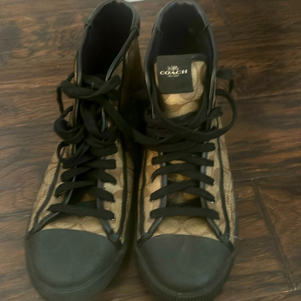 Men’s coach high top sneakers